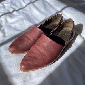 Coclico padu flats - wine/burgundy - size 7